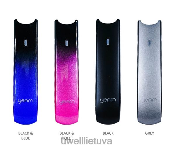 UWELL Disposable Vape - UWELL YEARN ankšties įrenginys (dėklai neįtraukti) VF6ZZ256 pilka
