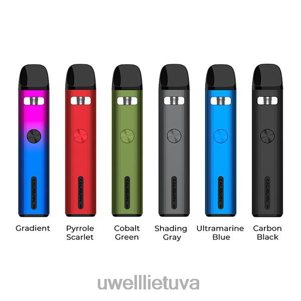 UWELL Best Vape - UWELL CALIBURN G2 ankšties rinkinys | 18w VF6ZZ40 šešėliavimas pilkai