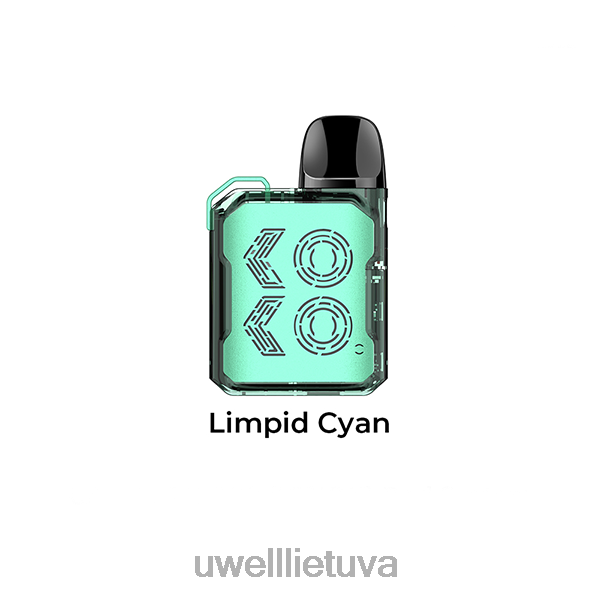UWELL Best Vape - UWELL CALIBURN GK2 ankšties rinkinys VF6ZZ100 matinė juoda