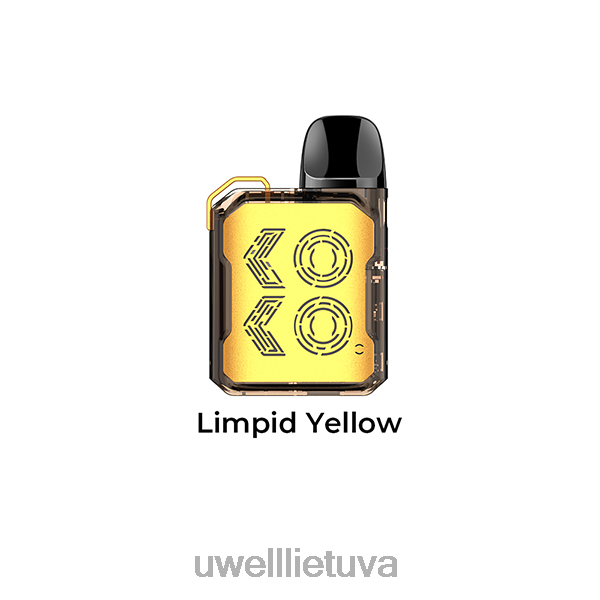 UWELL Best Vape - UWELL CALIBURN GK2 ankšties rinkinys VF6ZZ100 matinė juoda