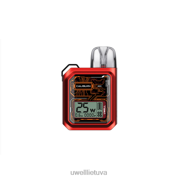 UWELL Disposable Vape - UWELL CALIBURN GK3 pod sistema VF6ZZ176 cmf grafitas