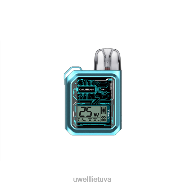 UWELL Disposable Vape - UWELL CALIBURN GK3 pod sistema VF6ZZ176 cmf grafitas