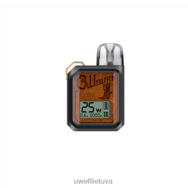 UWELL Disposable Vape - UWELL CALIBURN GK3 pod sistema VF6ZZ176 cmf grafitas