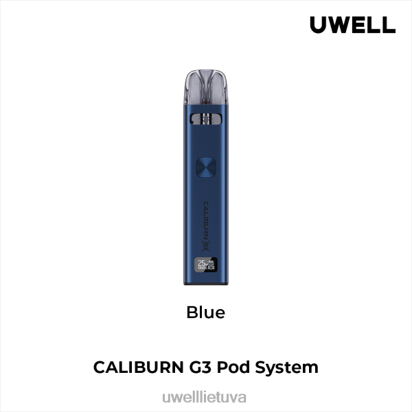 UWELL E Cigarette - UWELL CALIBURN G3 rinkinys VF6ZZ139 vidurnakčio auksas
