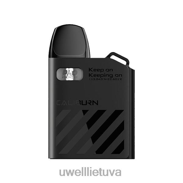 UWELL Online Shop - UWELL CALIBURN AK2 rinkinys | 15w VF6ZZ85 klasikinis juodas