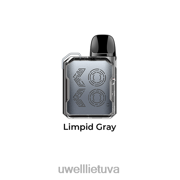 UWELL Online Shop - UWELL CALIBURN GK2 ankšties rinkinys VF6ZZ105 skaidri pilka