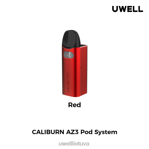 UWELL Review - UWELL CALIBURN AZ3 rinkinys (pod sistema) VF6ZZ147 raudona