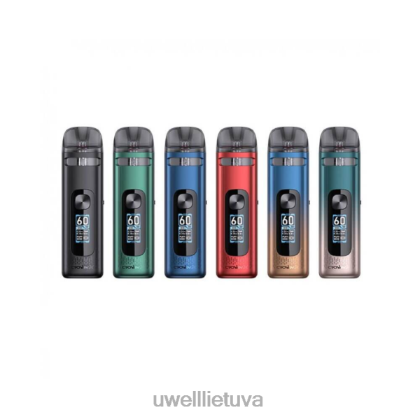 UWELL Review - UWELL CROWN X rinkinio pod sistema VF6ZZ237 saulėtekio dangus