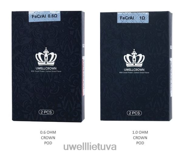 UWELL Disposable Vape - UWELL CROWN ankštys (2 pak.) VF6ZZ266 1,0 omų