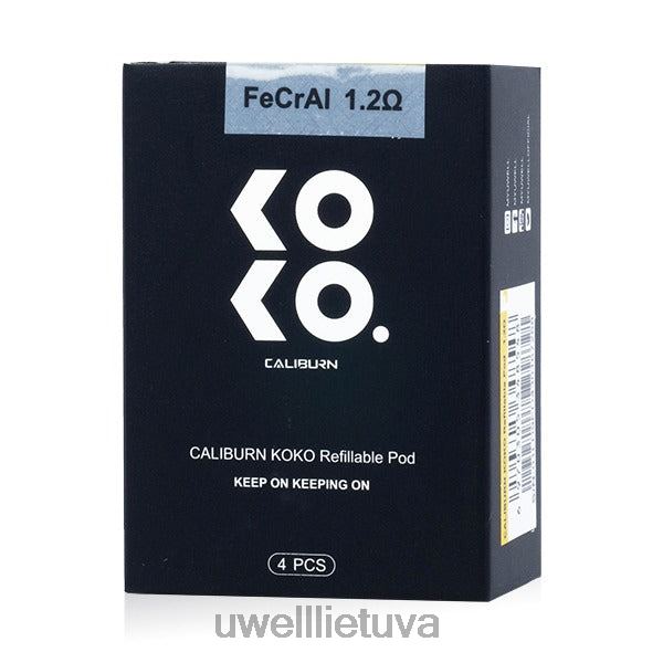 UWELL Online Shop - UWELL CALIBURN KOKO ankštys (4 pakuotės) VF6ZZ95 1,2 omo