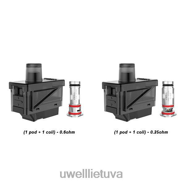 UWELL Vape Flavours - UWELL HAVOK V1 coil pod set 1 pod + 1 coil VF6ZZ274 0,25 omo