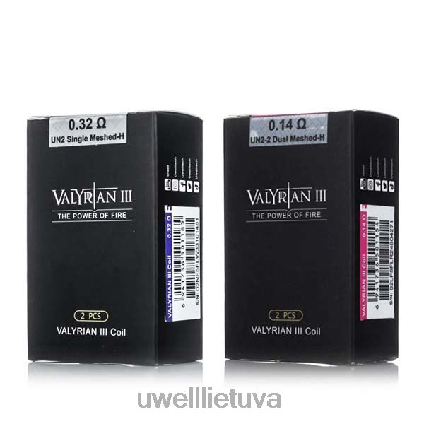 UWELL Best Vape - UWELL VALYRIAN 3 pakaitiniai ritės | 2 pak VF6ZZ20 fekrai 0,14 omo