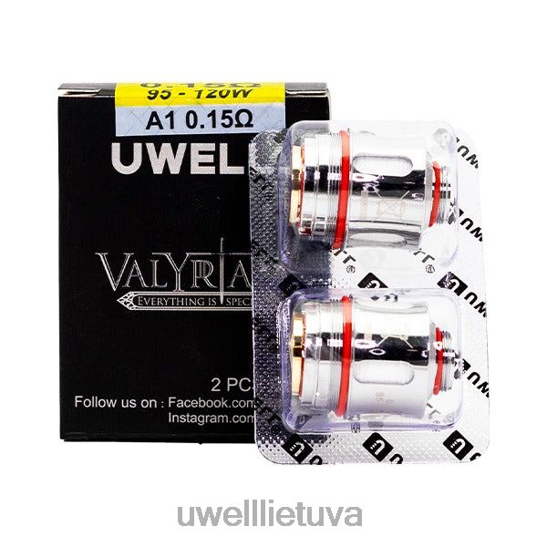 UWELL E Cigarette - UWELL VALYRIAN pakaitinė ritė (2 pak.) VF6ZZ259 a1 0,15 omo