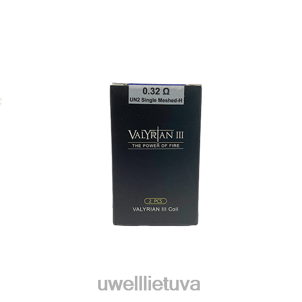 UWELL Lietuva - UWELL VALYRIAN 3 pakaitiniai ritės | 2 pak VF6ZZ21 ss316l 0,32ohm