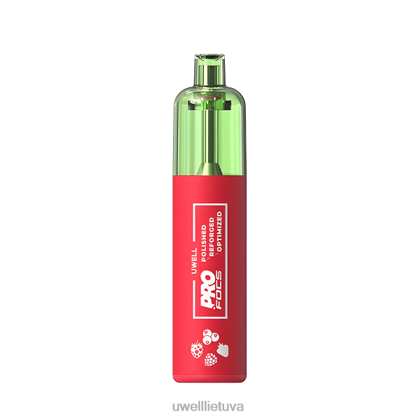 UWELL E Cigarette - UWELL GABRIEL FREEDOM vienkartiniai garai VF6ZZ319 ledinė braškė