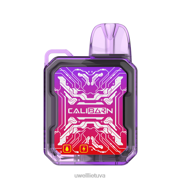 UWELL Best Vape - UWELL CALIBURN baras b6000 vienkartinis vape VF6ZZ280 drakono vaisių uogos