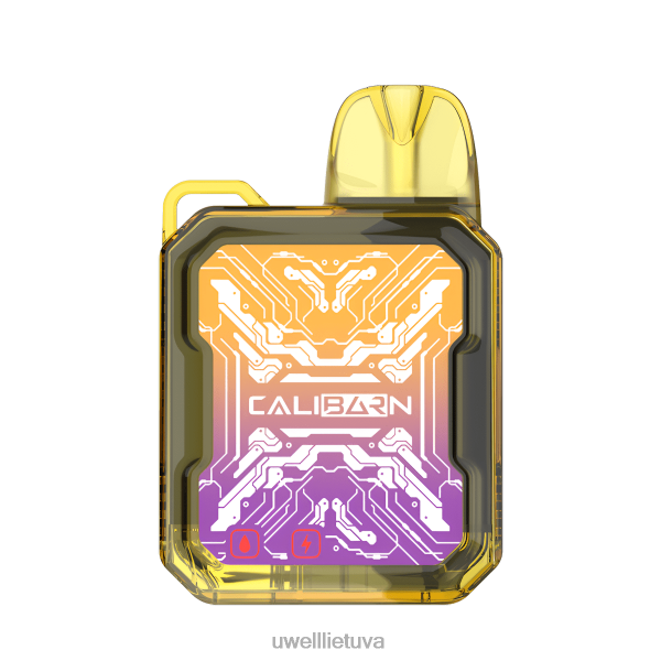 UWELL E Cigarette - UWELL CALIBURN baras b6000 vienkartinis vape VF6ZZ279 spanguolių uogienė