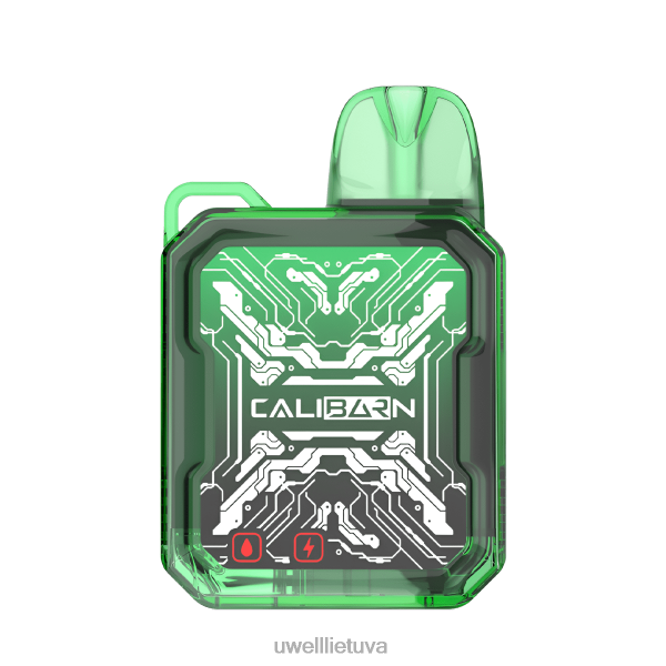 UWELL E Cigarette - UWELL CALIBURN baras b6000 vienkartinis vape VF6ZZ279 spanguolių uogienė