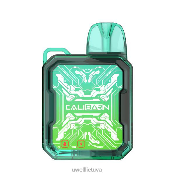 UWELL E Cigarette - UWELL CALIBURN baras b6000 vienkartinis vape VF6ZZ279 spanguolių uogienė