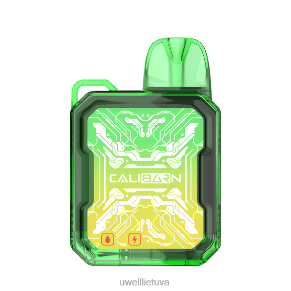 UWELL E Cigarette - UWELL CALIBURN baras b6000 vienkartinis vape VF6ZZ279 spanguolių uogienė