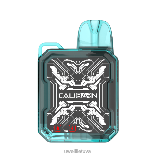 UWELL E Cigarette - UWELL CALIBURN baras b6000 vienkartinis vape VF6ZZ279 spanguolių uogienė
