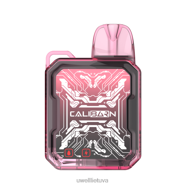 UWELL E Cigarette - UWELL CALIBURN baras b6000 vienkartinis vape VF6ZZ279 spanguolių uogienė