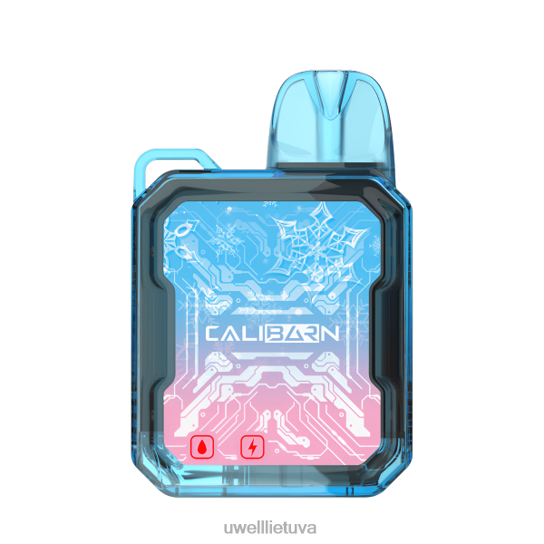 UWELL Flavors - UWELL CALIBURN baras b6000 vienkartinis vape VF6ZZ278 vėsios mėtos