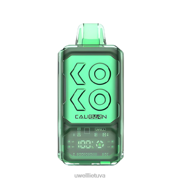 UWELL Lietuva - UWELL CALIBURN baras s18000 vienkartinis vape VF6ZZ301 mėlynas razz ledas