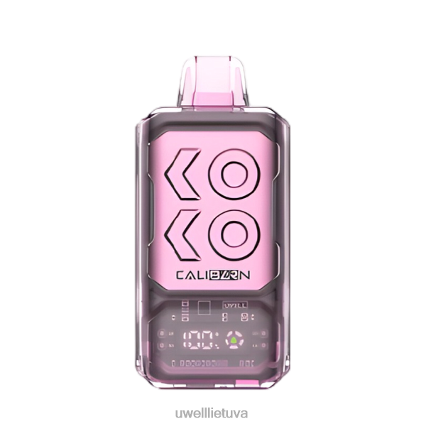 UWELL Lietuva - UWELL CALIBURN baras s18000 vienkartinis vape VF6ZZ301 mėlynas razz ledas